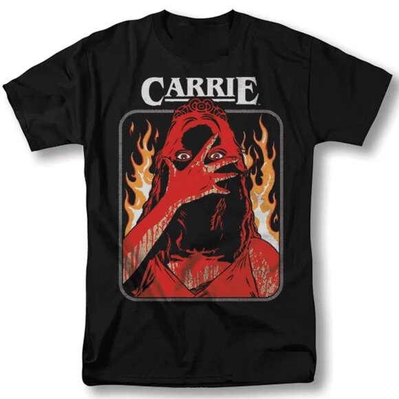 Other - Carrie Shirt Horror Movie Classic Retro Graphic Design T-Shirt 248